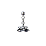 Tiny Lotus Charm