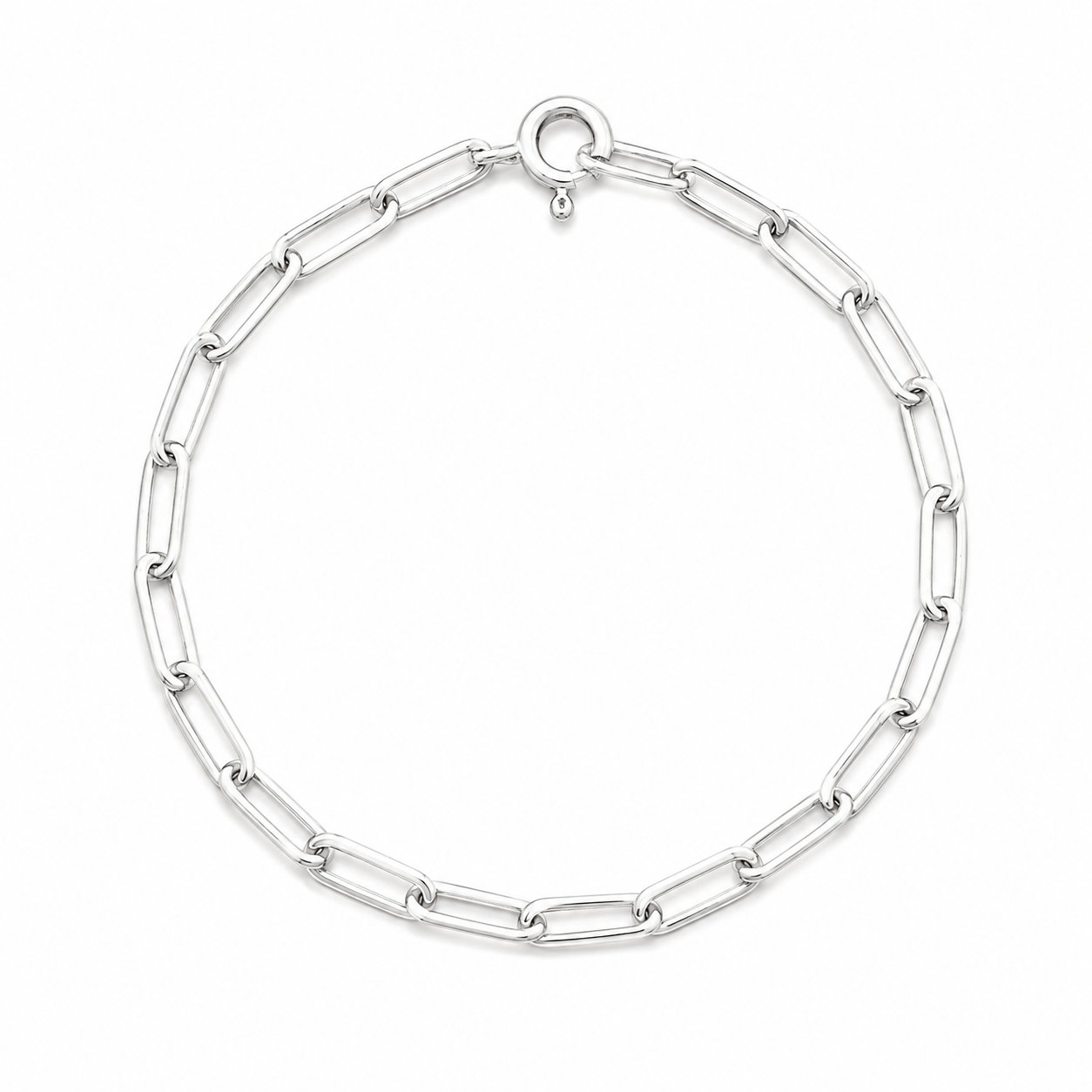Sterling Silver Paperclip chain