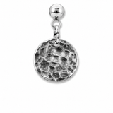 Silver Textured Disk