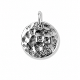 Silver Textured Disk