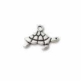 Silver Turtle Charm