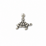 Silver Turtle Charm