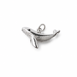 Sterling Silver Whale Charm