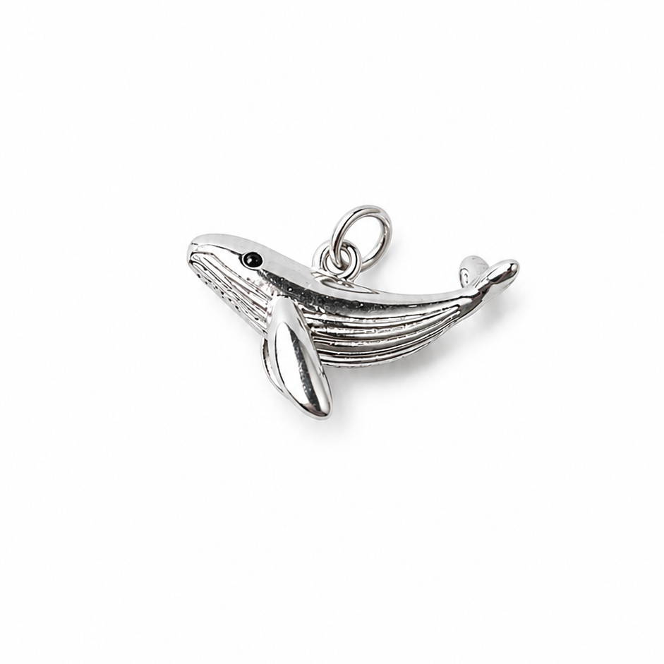 Sterling Silver Whale Charm
