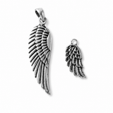 Silver Wing Charm