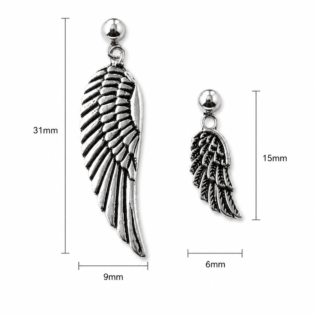 Silver Wing Charm