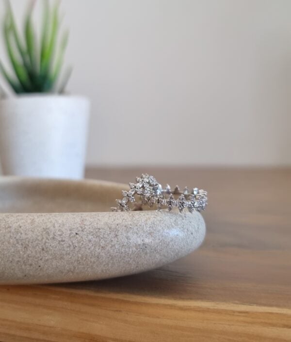 Ava Sterling Silver Ring