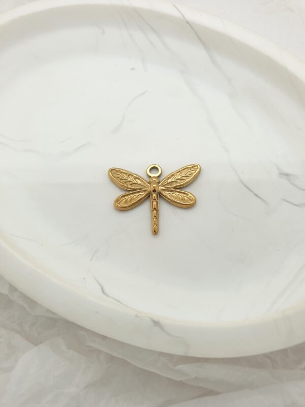 Dragonfly Gold Charm