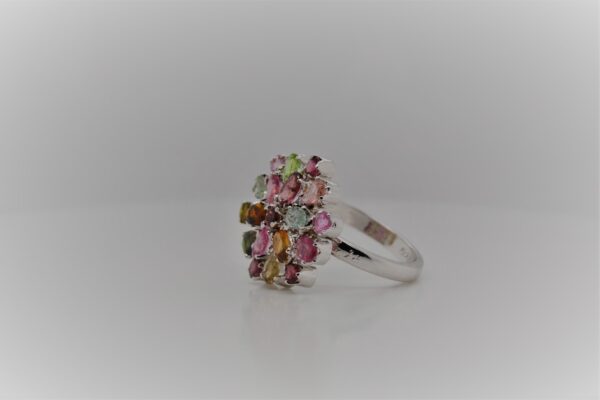 Zinnia Silver Ring