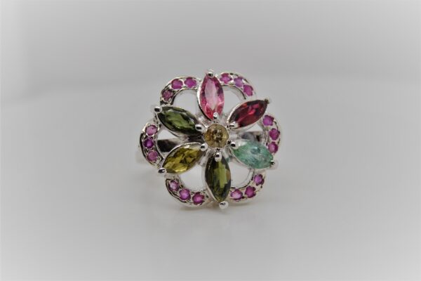 Flora Silver Ring