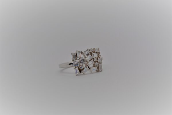 Cluster Silver Ring