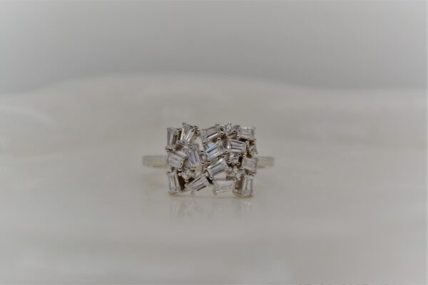 Cluster Silver Ring