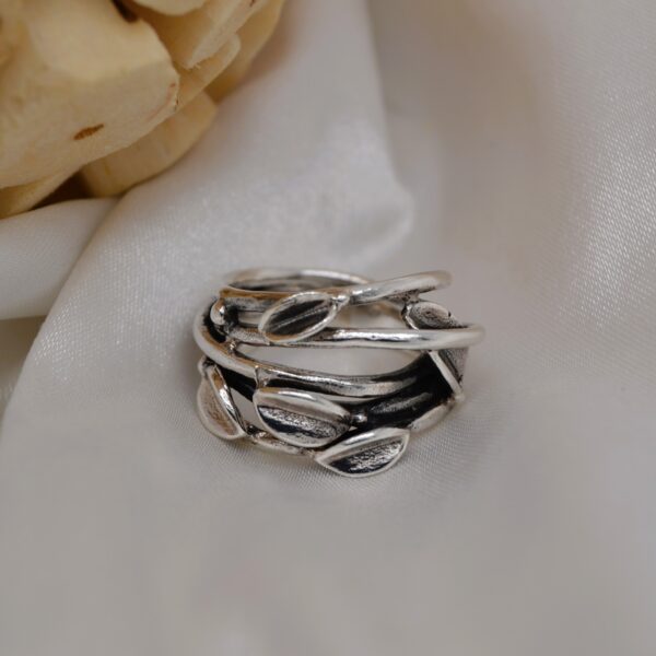 Fern Silver Ring